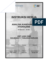 IK Analisa Kandungan Hydrazine - Rev 00