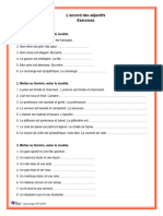 F1046194830 L Accord Des Adjectifs Exercices Et Corrig