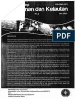 Jurnal Teknologi Perikanan Dan Kelautan - Vincentius