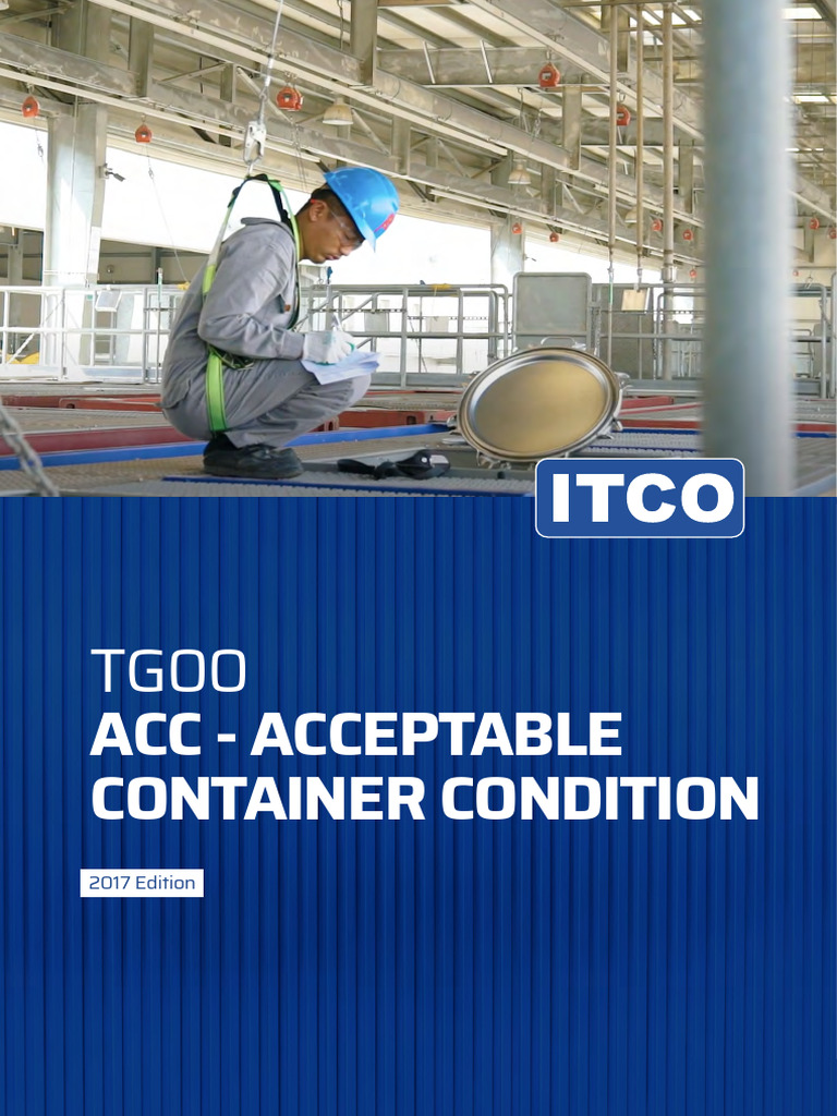 ITCO TG00 ACC Acceptable Container Condition Web | PDF | Leak | Pipe ...