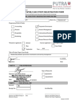 LLD004 Project Paper Case Study Registration Form