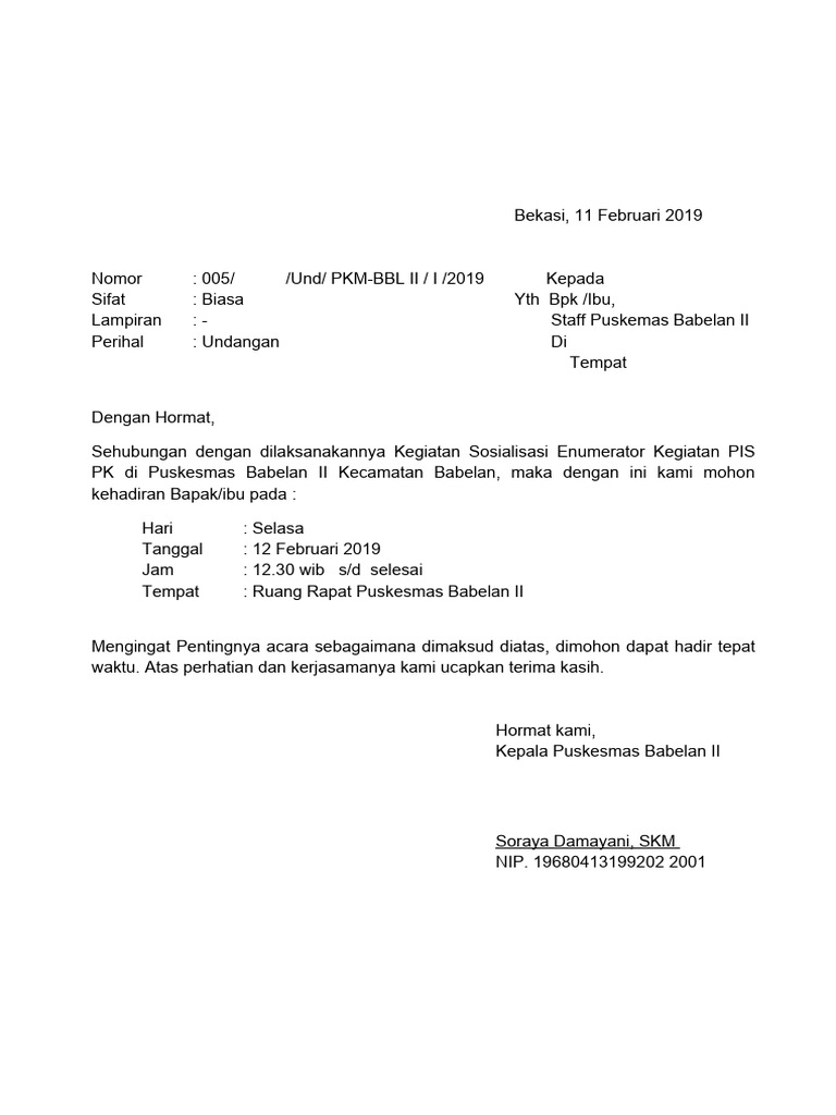 Surat undangan enumerator pdf
