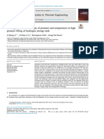 Investigation On The Changes of Pressur... Ssure Filling of Hydrogen Storage Tank