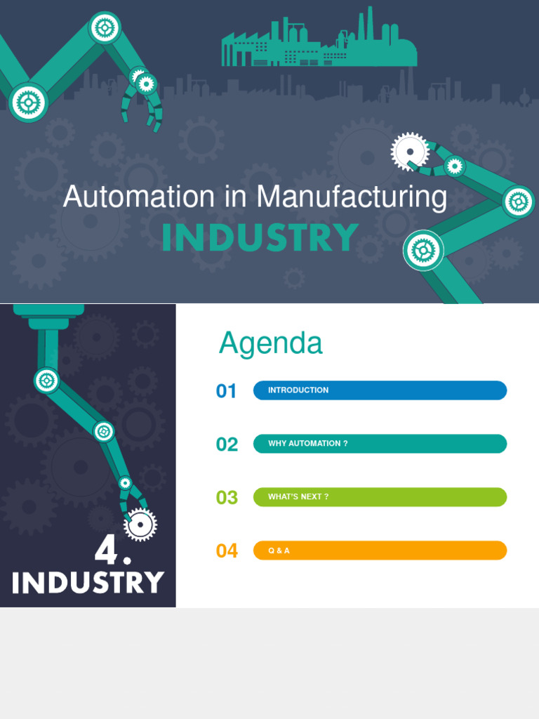 Automation in Manufacturing Industry PDF