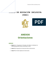 Orientaciones Anexos Udei 1, 2 y 3