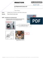 (ESI 20-FE-H001) Pump Seal Replacement