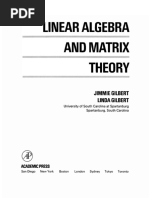 (Jimmie Gilbert and Linda Gilbert (Auth.) ) Linear