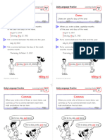 Capitalization and Commas-Dates & Punctuation - Commas in A Series - Learning - Guide