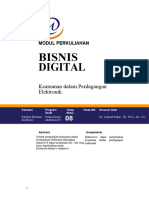 Modul 07. Keamanan Dalam Perdagangan Elektronik