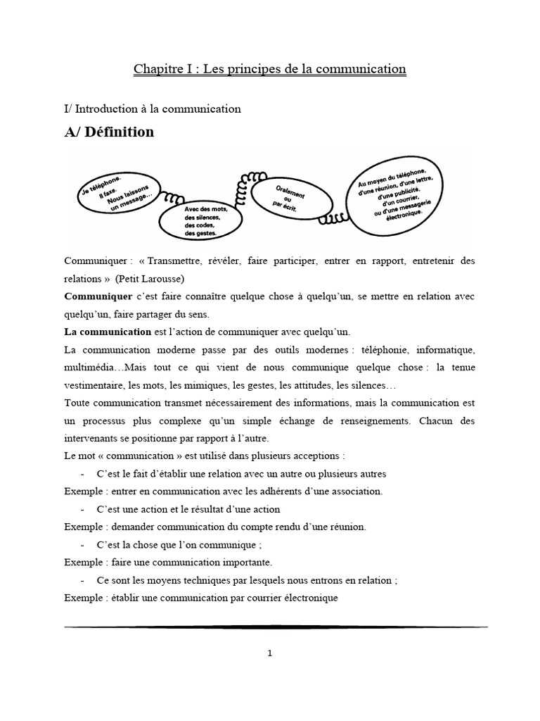 Comprendre la Communication | PDF | la communication | Communication ...