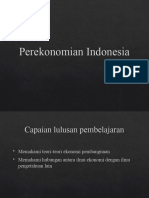 Ruang Lingkup Perekonomian Indonesia