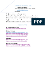 Etica Ambiental Evaluacion