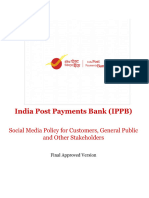 IPPB SM Policy For Customers, Public and Other Stakeholders - Final V