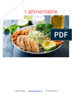 Plan Alimentaire Laurie 1800 Kcal