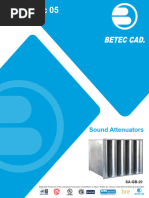 CAICE Attenuator Product Overview | PDF | Duct (Flow) | Sheet Metal