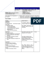 Signals and Systems Outline (2016E.C)