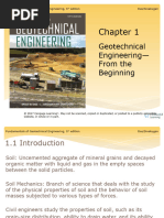 Chapter 1 Geotechnical Engineering From the Beginning