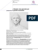 Serpieri, due giornate per ricordare il grande scienziato - Lapiazzarimini.it, 24 ottobre 2023