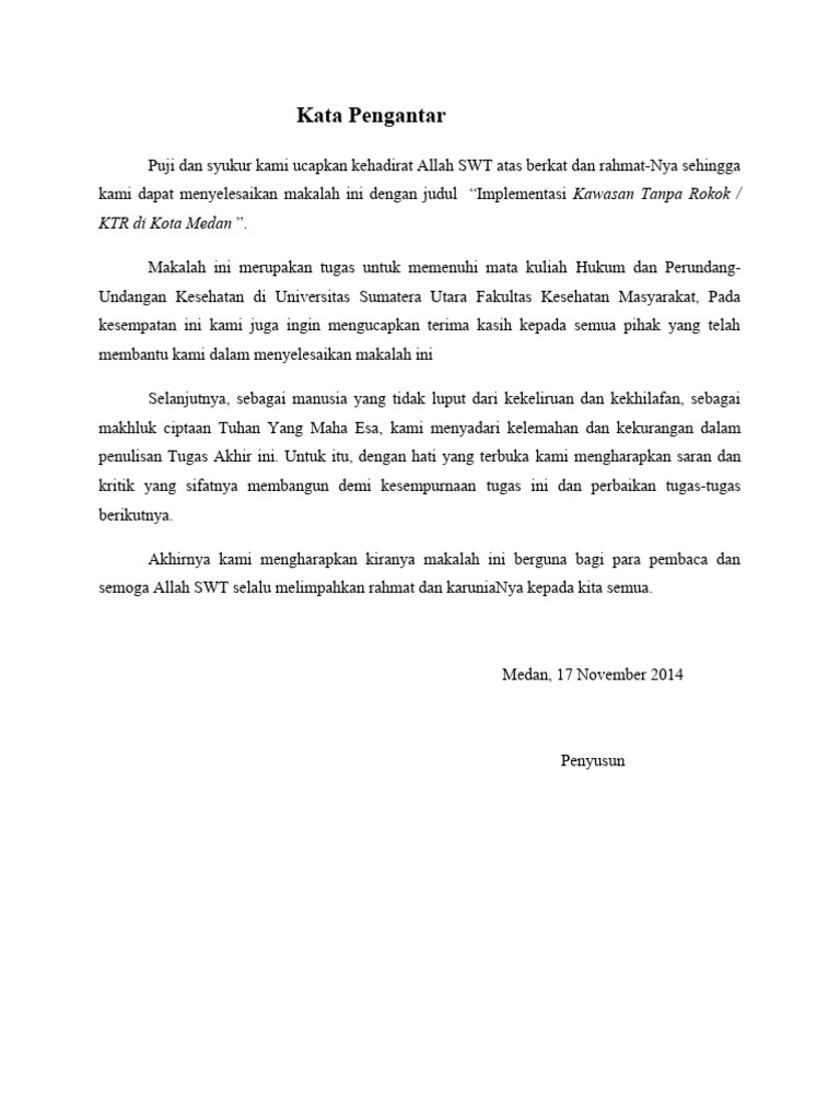 Implementasi KTR di Medan | PDF