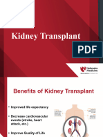 Kidney Transplant Patient Education 11.11.2021