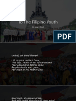 To The Filipino Youth