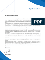 Blue White Professional Corporate Recommendation Business Letter