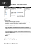 MCE IGCSE Physics TG C01 Lesson Plan