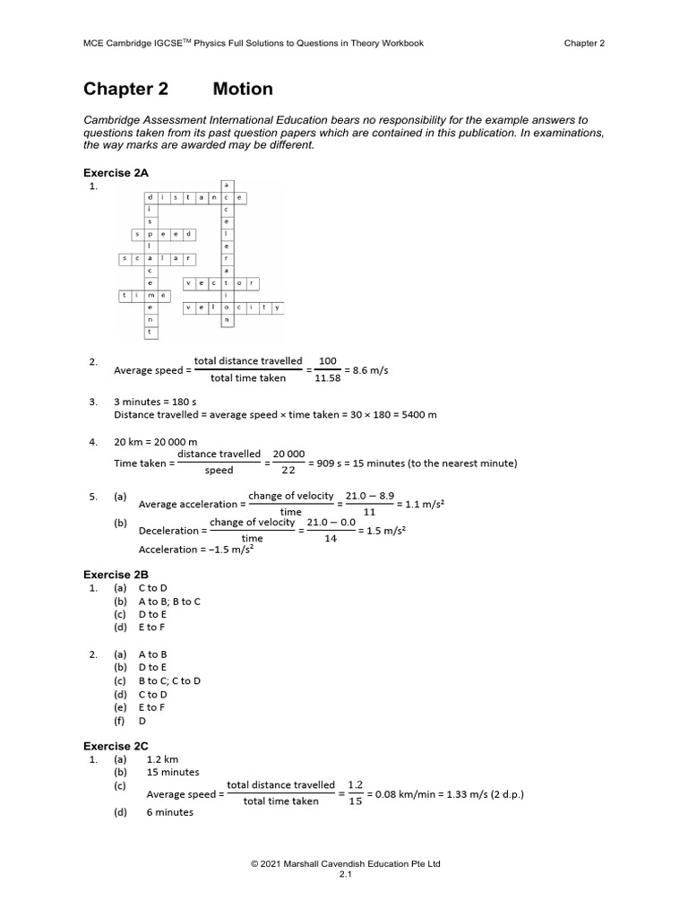 Mce igcse physics twb c02 full solutions pdf