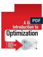 A Gentle Introduction To Optimization