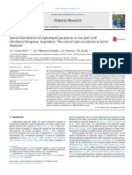 Spatial Distribution of Cephalopod Paralarvae in San José Gulf (Northern Patagonia, Argentina) : The Role of Tidal Circulation in Larval Dispersal