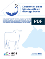 BOVIN Plaquette Biosecurite