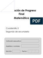 Cuadernillo 2 Matemática 2° Secundaria LSB Ccesa007