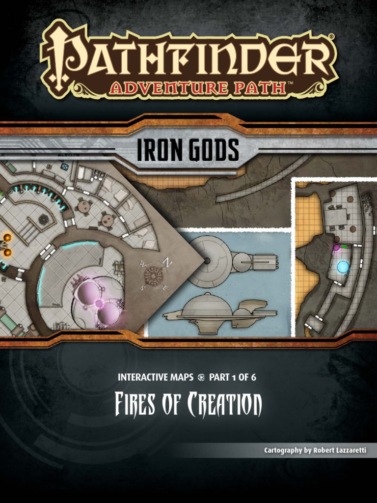Iron Gods - 01 - Fires of Creation - Interactive Maps | PDF