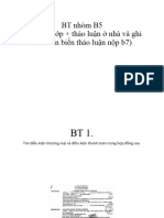 Bài Giảng 3 - Costing - Pricing (BT Nhóm B5)