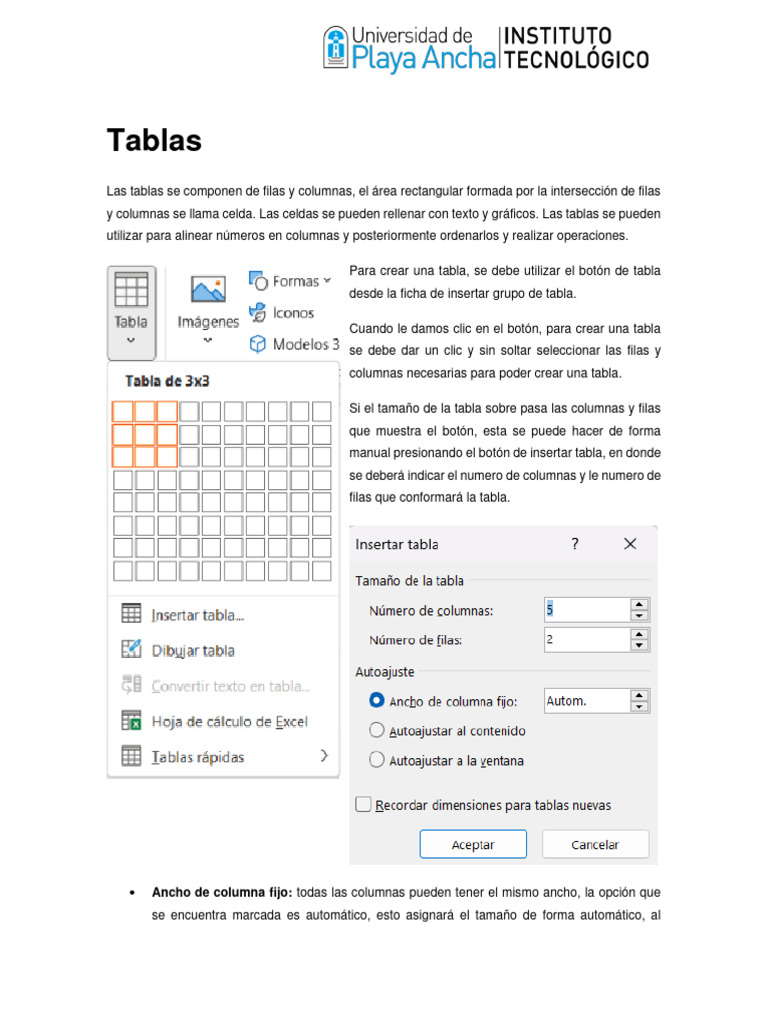 04 - Imagenes, Formas, Tablas y Gráficos | PDF