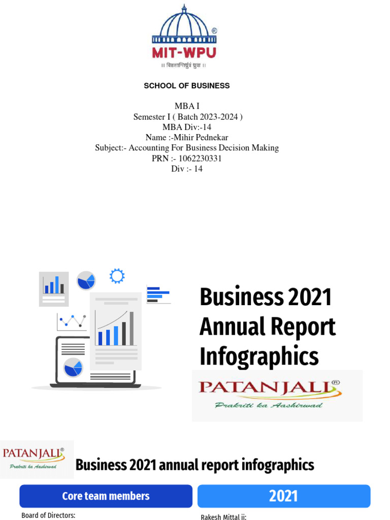 WHAT IS ANNUAL REPORT PDF visual data 4