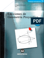 Lecciones de Geometria Proyectiva Extracto 2ed 2020