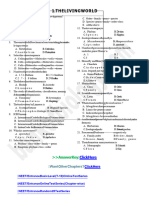 1 The Living World - Entrance Questions