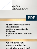 Bar Q and A Political Law