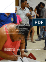 Guía de Implementación Participación Comunitaria PMU 2019