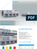 188 W 384 W R&S®HMP Series: Programmable Power Supplies