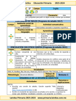 1er Grado Octubre - Inglés (2023-2024)