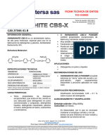 TDS 030008 Farmawhite CBS X