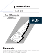 Panasonic MC E468 User Manual