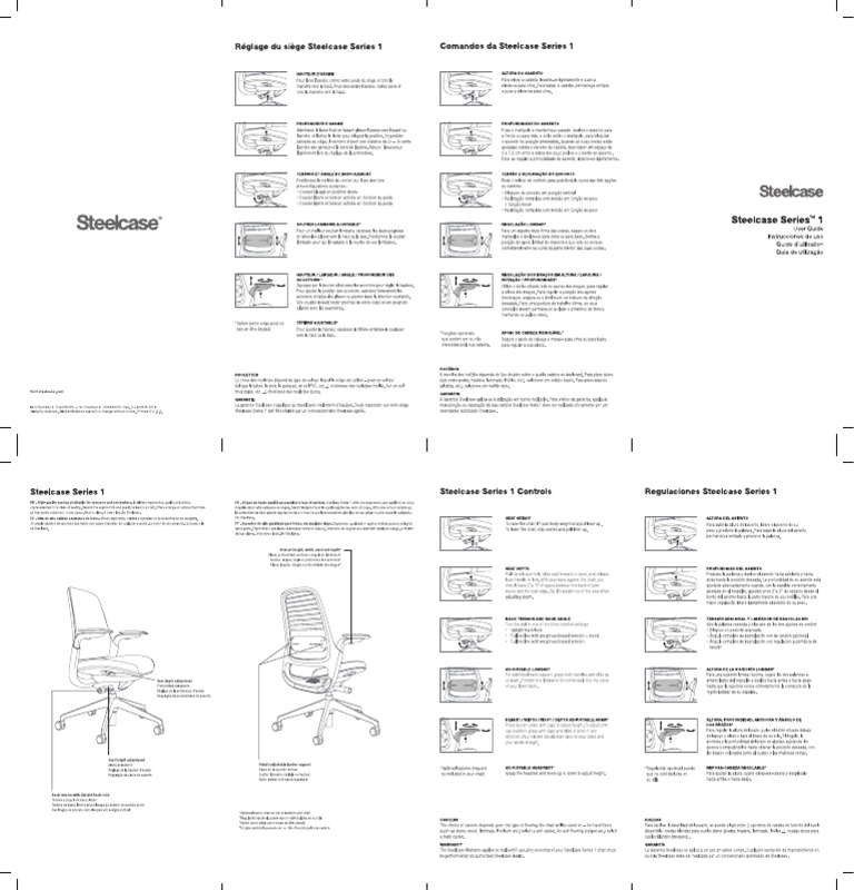Steelcase Series 1 Userguide | PDF
