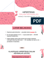 Hipertensi Dalam Kehamilan