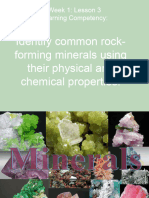 Lesson 3 Properties of Minerals