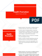 Health Promotion