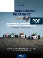 Dossier de Présentation Championnat de France F4 2020