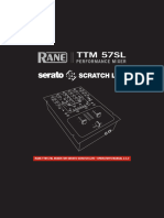 Scratch Live TTM-57SL 2.5 Manual